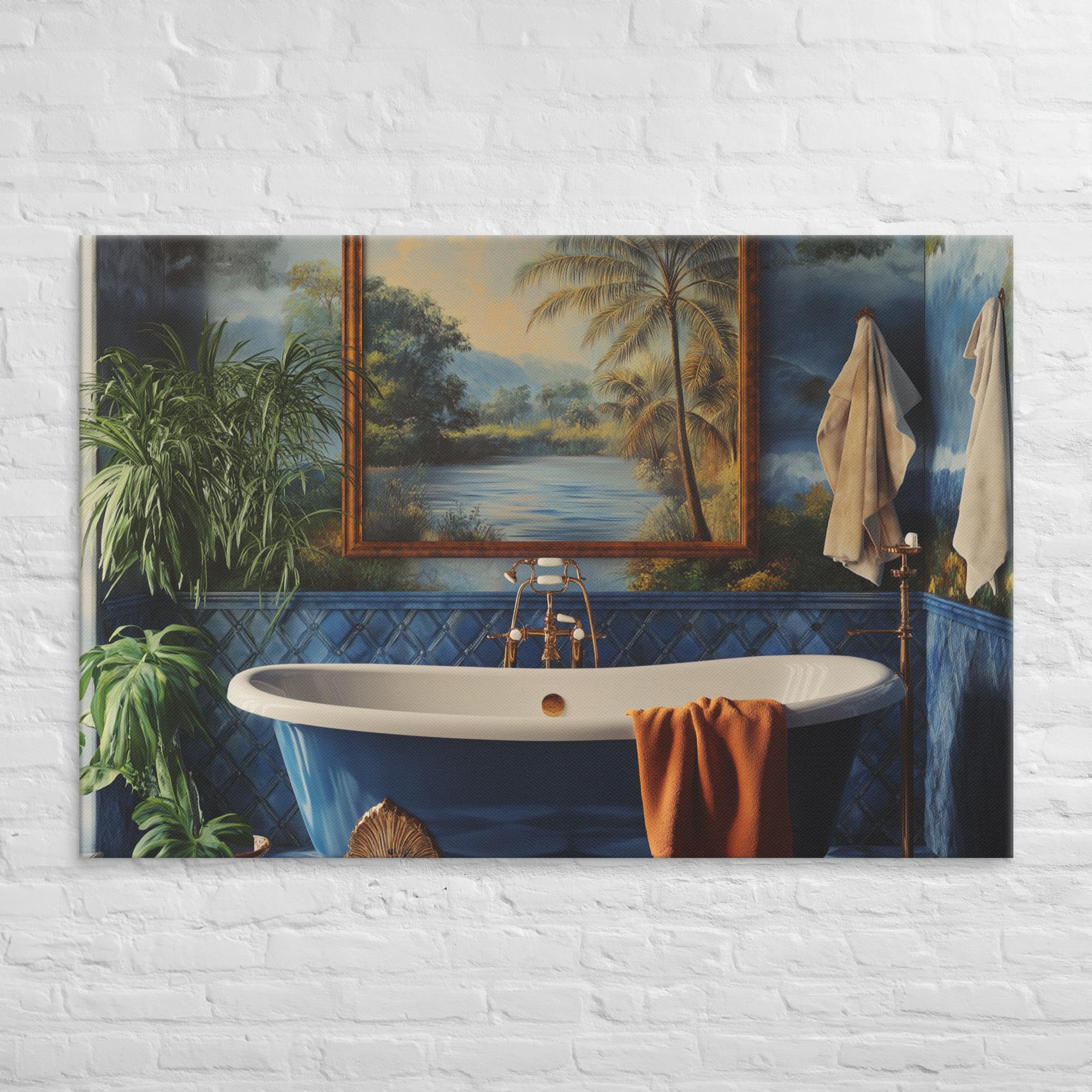 Tropical Oasis Retreat Canvas 2