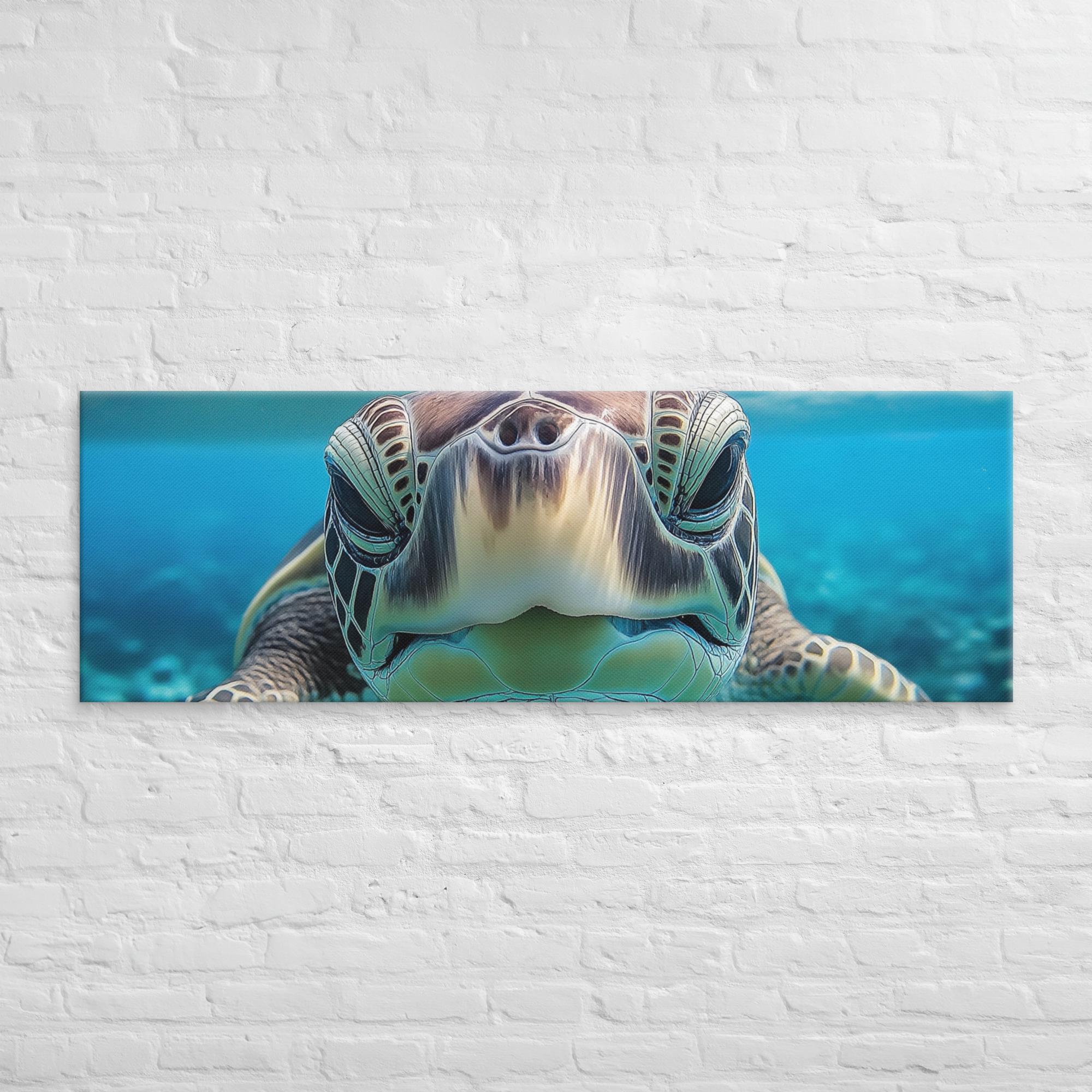 Island Encounter Sea Turtle Canvas 20