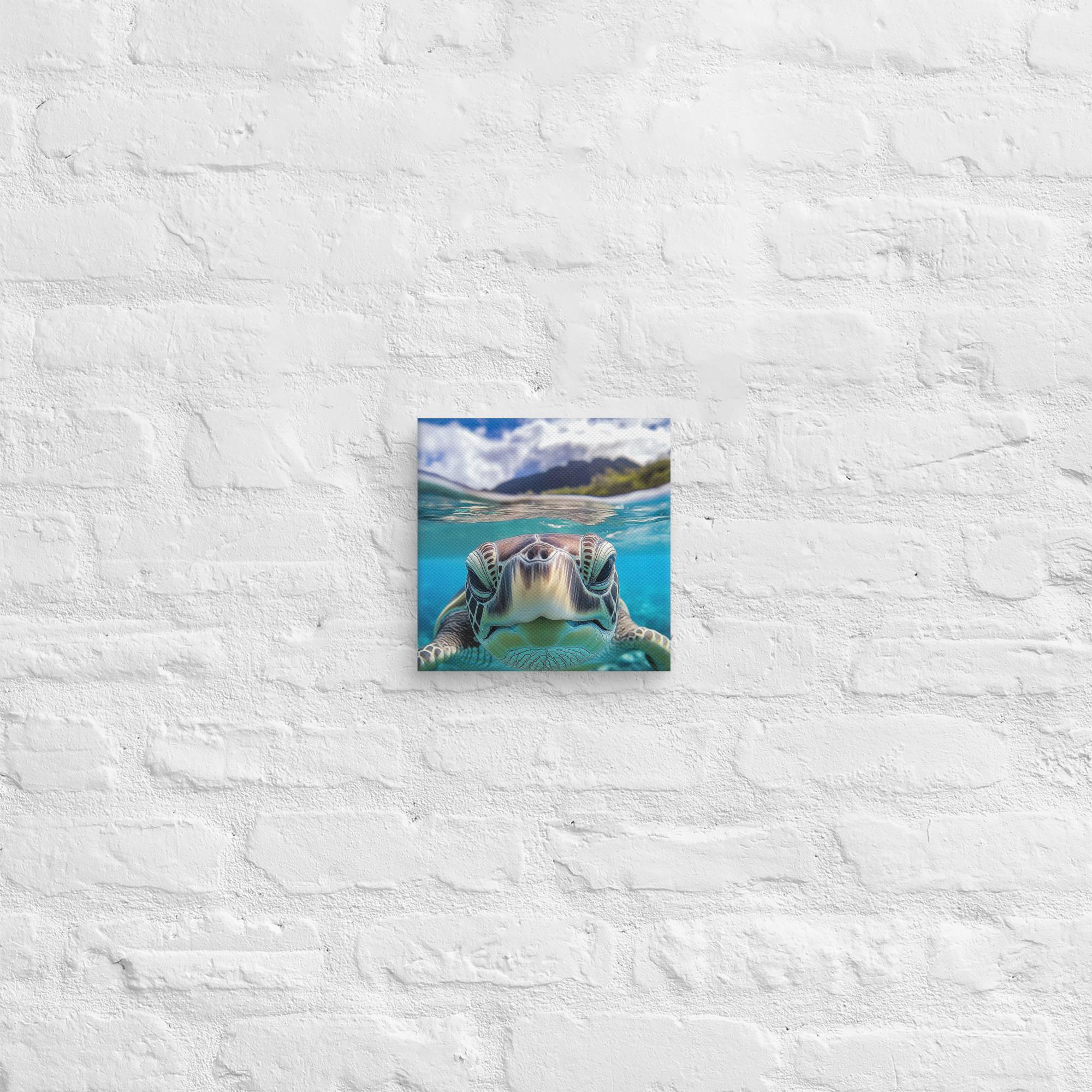 Island Encounter Sea Turtle Canvas 39