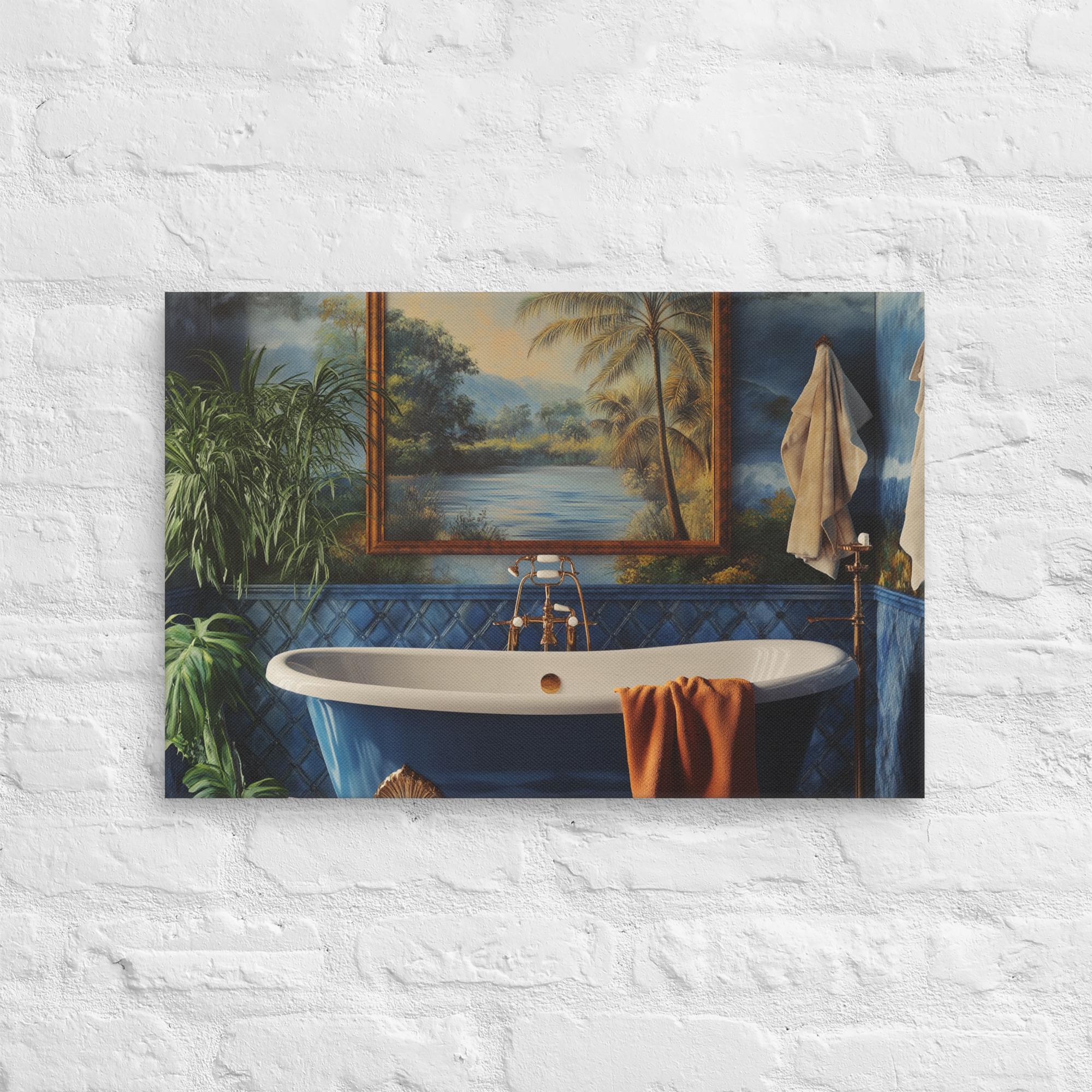 Tropical Oasis Retreat Canvas 11