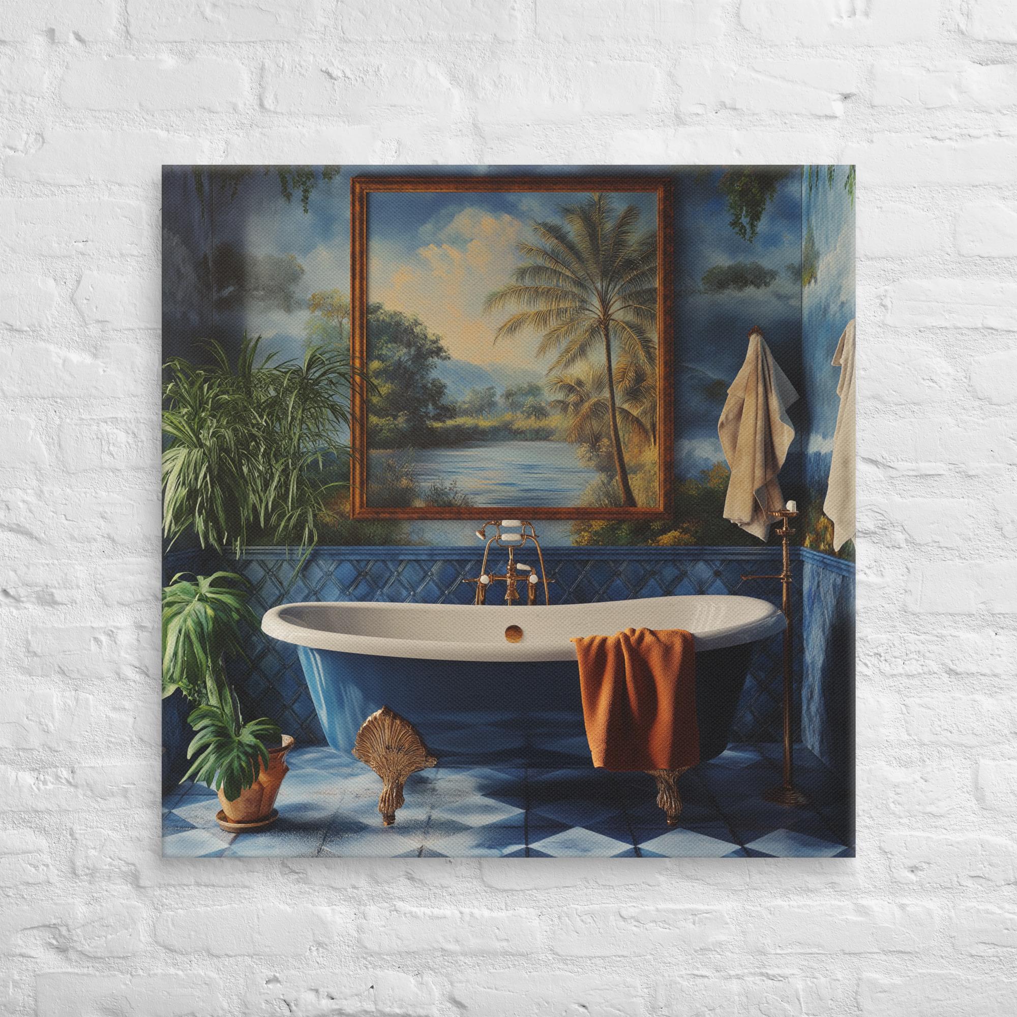 Tropical Oasis Retreat Canvas 32