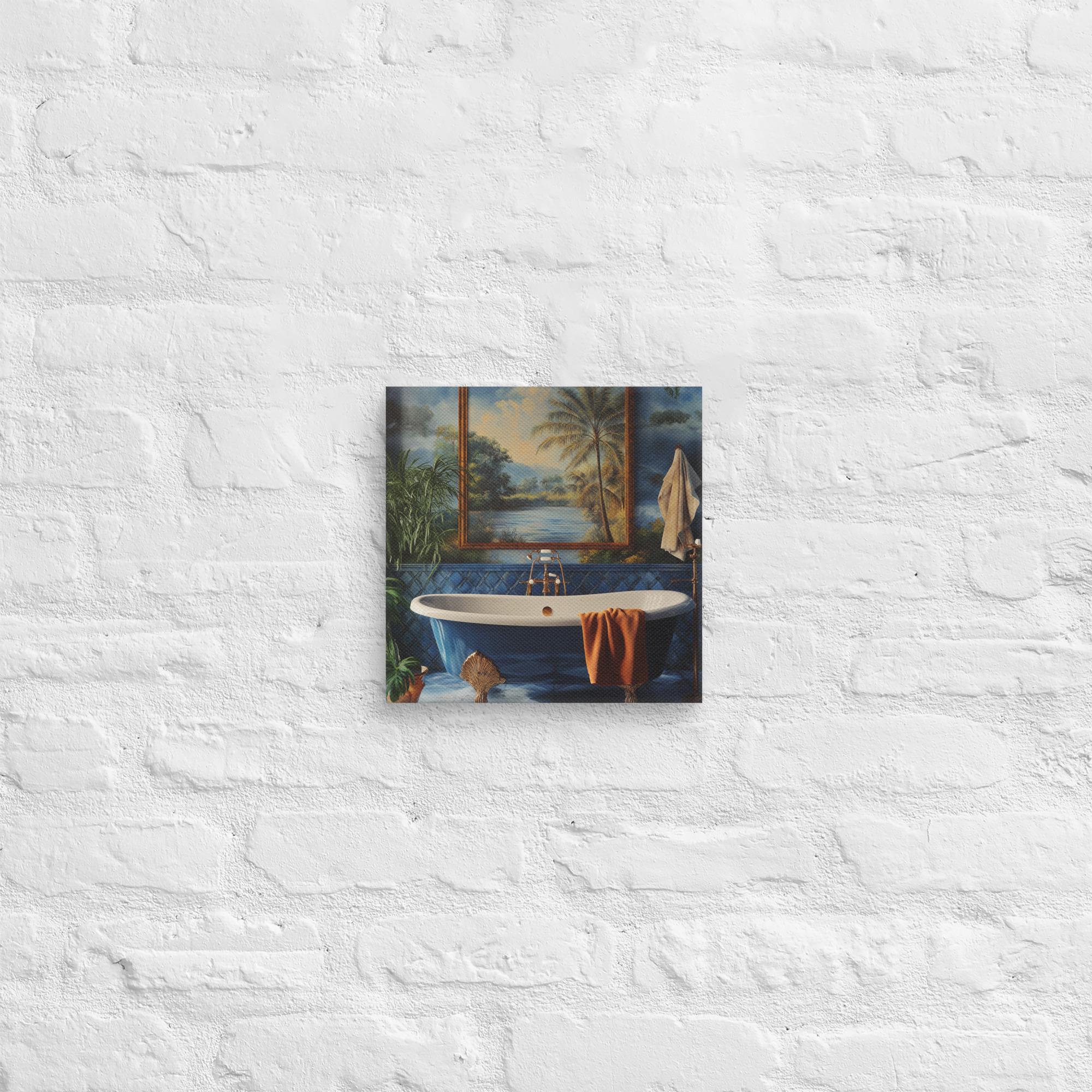Tropical Oasis Retreat Canvas 4