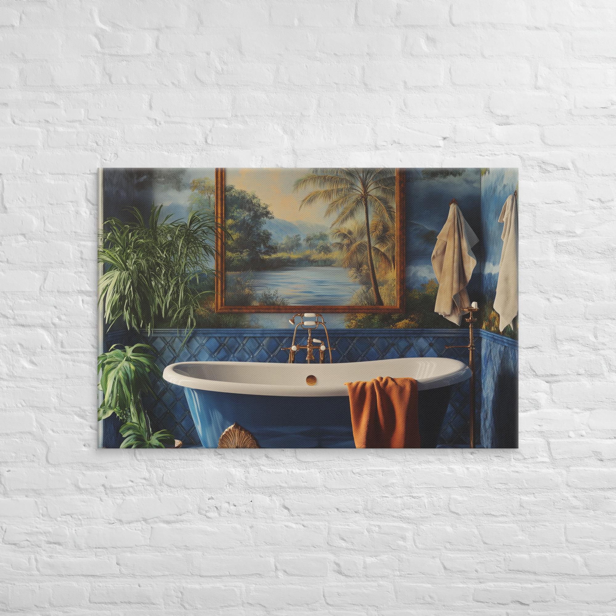 Tropical Oasis Retreat Canvas 33